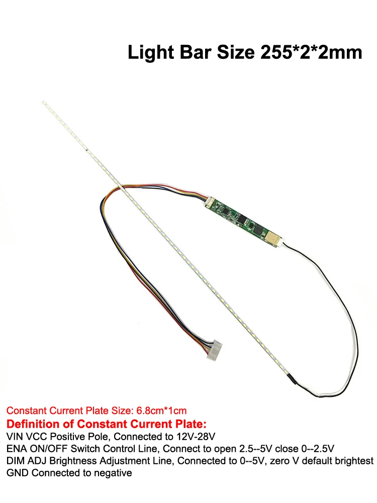 

Laptop LCD 12.1 14.1 15.1 15.4 17.1 18.5 inch modified universal LED light bar LED backlight strip LCD retrofit general