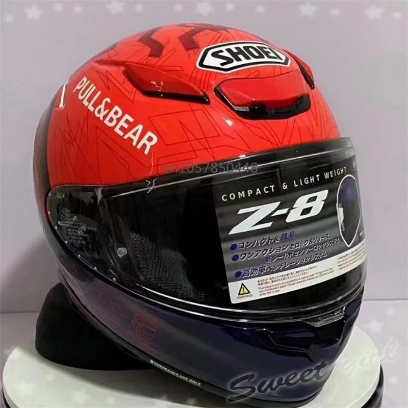

Z8 Red Ant Personality Helmet Motorcycle Helmet Four Seasons Men And Women Full Helmet Rally Helmet