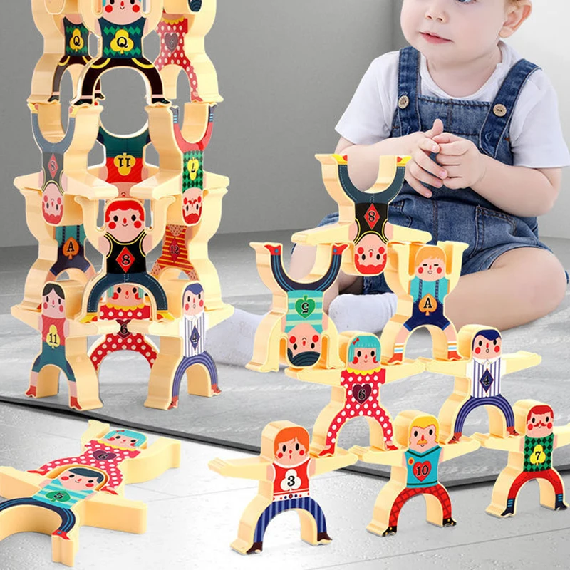 

Children's Toy Jenga Balancing Games Puzzle Game Training Child's Brain Early Education Parent-child Games