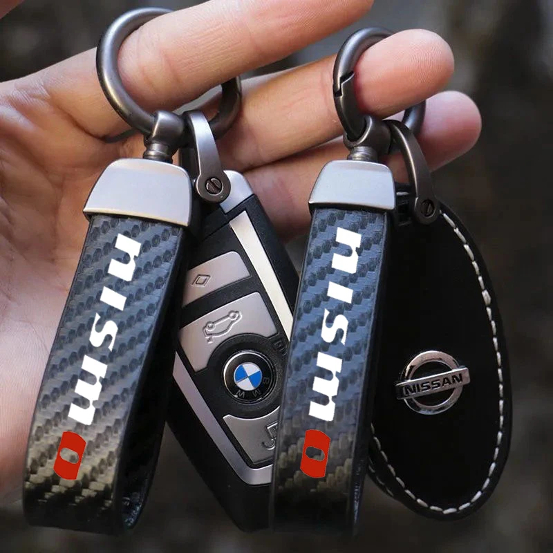

Автомобильные аксессуары Nismo брелок для ключей из углеродного волокна брелок для ключей для Nissan Nismo Tiida Sunny Qashqai March Teana X-trai