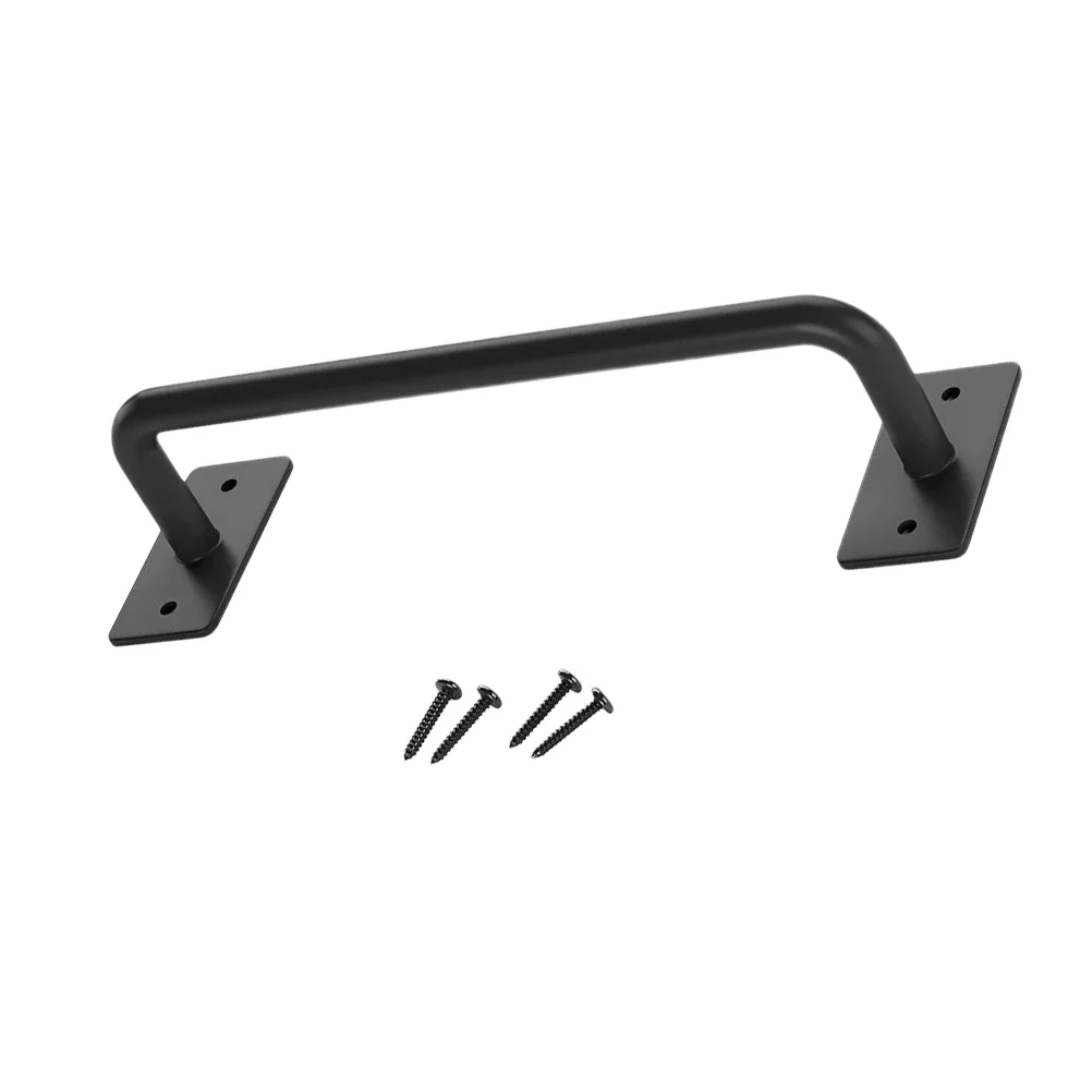 

1pc Door Handle Rustic Carbon Steel Convenient Barn Doorknob for Barn