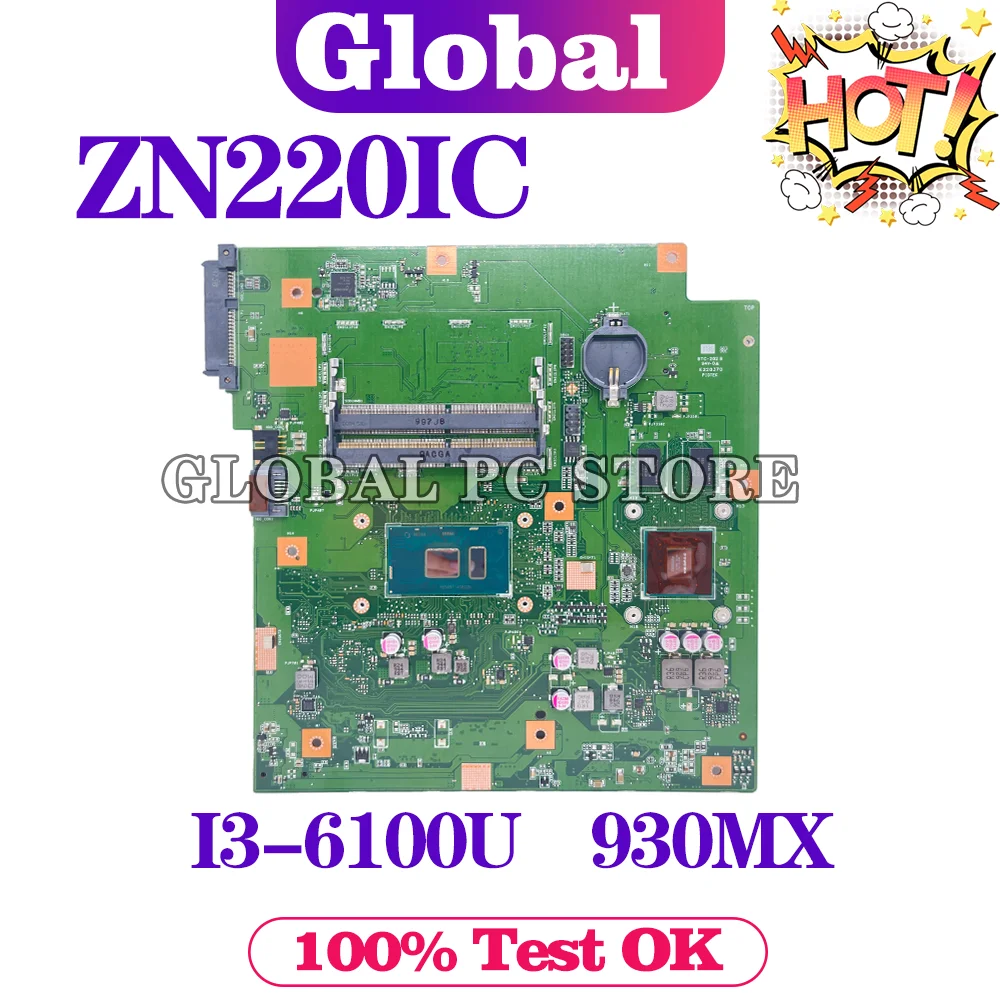 

Материнская плата KEFU ZN220IC Φ Ao Shi ZN220ICGK ZN220I для ноутбука с функцией подсветки 930MX