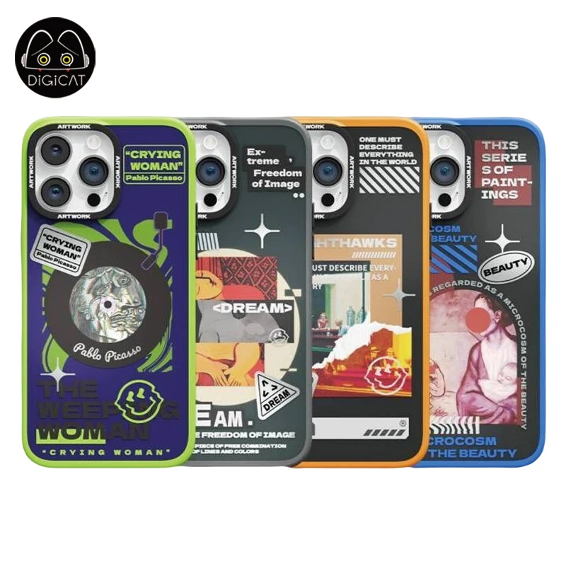 

Matte Phone Cases iphone14 Pro Max Case Creative Anti-Drop iphone13 Pro Max Art Cover Fashion Trend Artistic iphone Cover Gifts