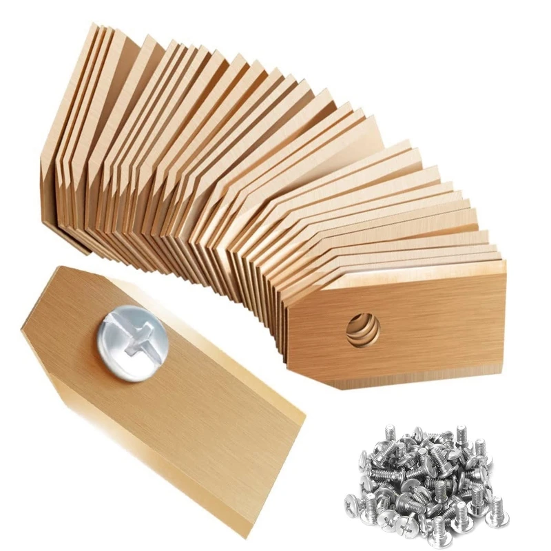 

Razor-sharp 0.75mm Mulching Set Stainless Steel for Husqv Autom ower Dropship