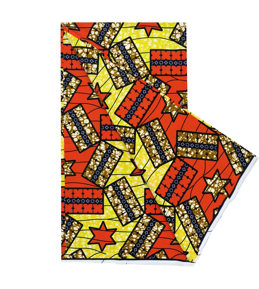 Восковая ткань Afican Super Holande 100% хлопок 6 ярдов для пошива платьев