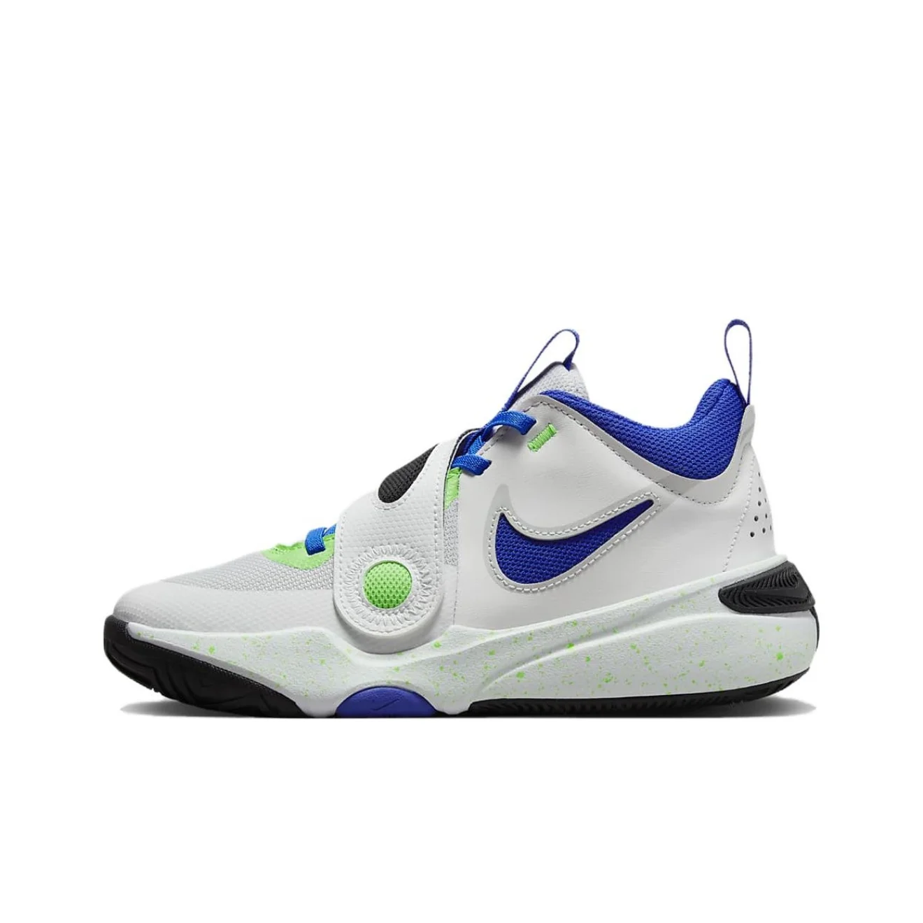 NIKE Team Hustle D11 GS Tide Классические прочные спортивные противоскользящие