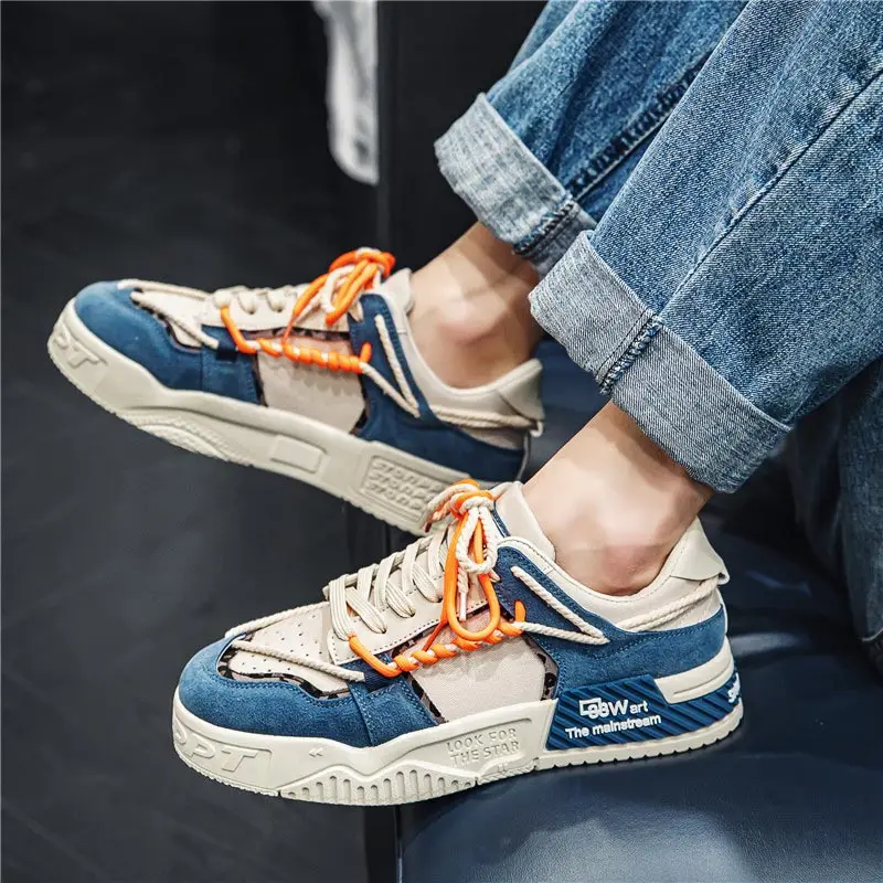 

Осенняя МУЖСКАЯ ТЕННИСНАЯ СПОРТИВНАЯ обувь для бега, спортивные скейтборды, вулканизированные Лоферы для мальчиков, Детские теннисные кро...