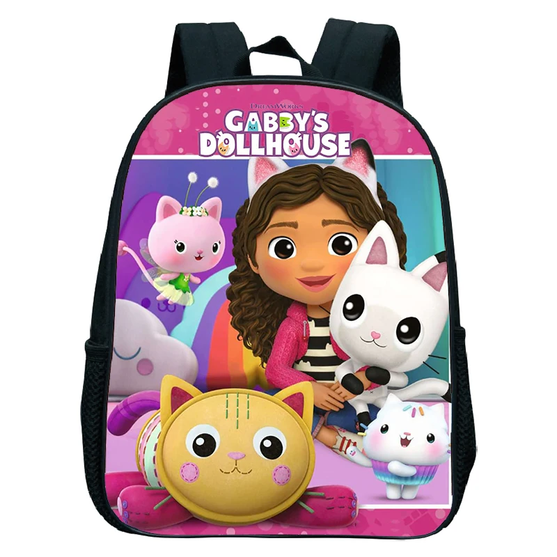 Рюкзак для кукольного домика Габби 12-дюймовая сумка детского сада девочек книг с