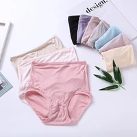 100 silk underpants for women underwears high waist lady briefs woman lingerie fast drying