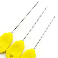 3pcs carp fishing tools rigging baiting needles boillie drill needle for fishing lure baits tackle