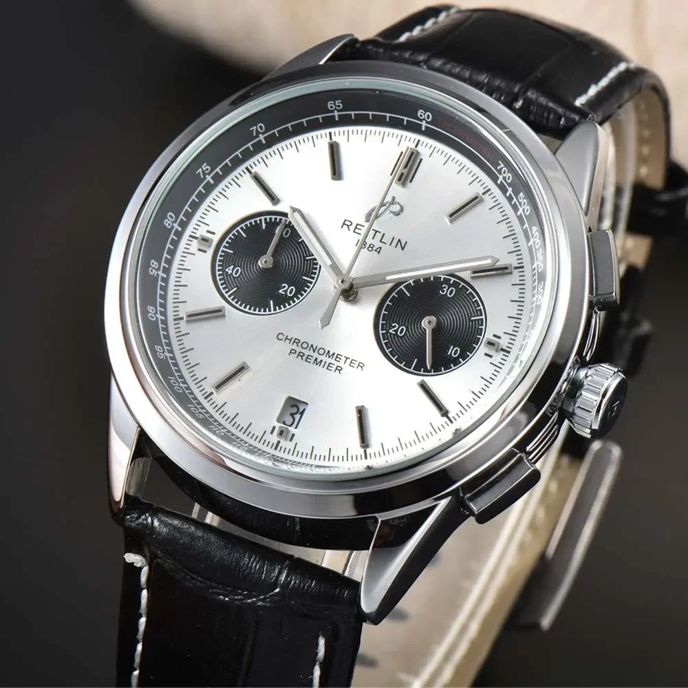 

New AAA+ Breitling Watches For Mens Luxury Multifunction Sport Automatic Date Wristwatch Business Chronograph Quartz Male Clocks
