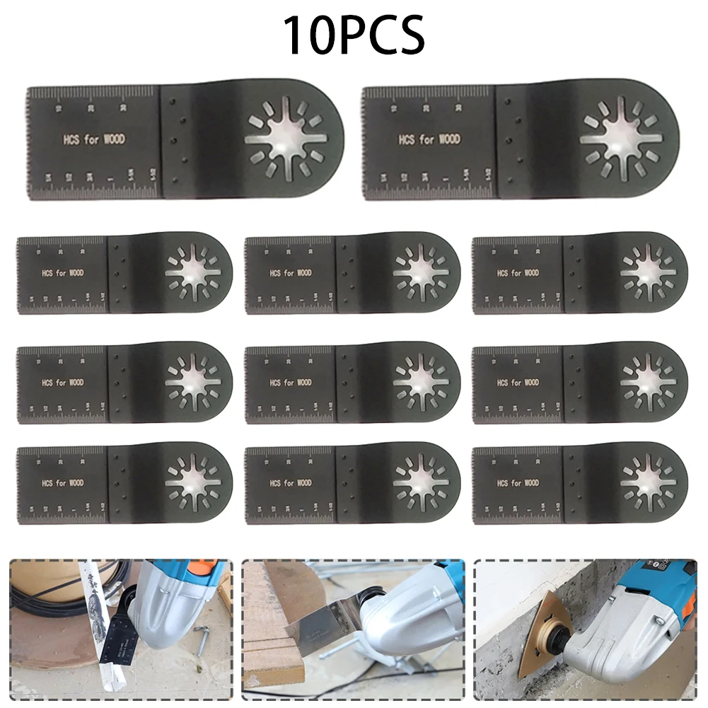 10pcs Multi Oscillating Tool Tooth For Fein Makita RIDGID Ryobi Switches Outlets Hardwood Floors Base Boards Trim Molding - купить по