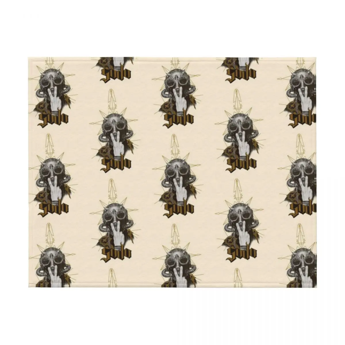 Фото Sodo Nameless Ghoul, The Band Ghost Throw Blanket Пушистые одеяла и волосатое постельное белье Одеяла №2