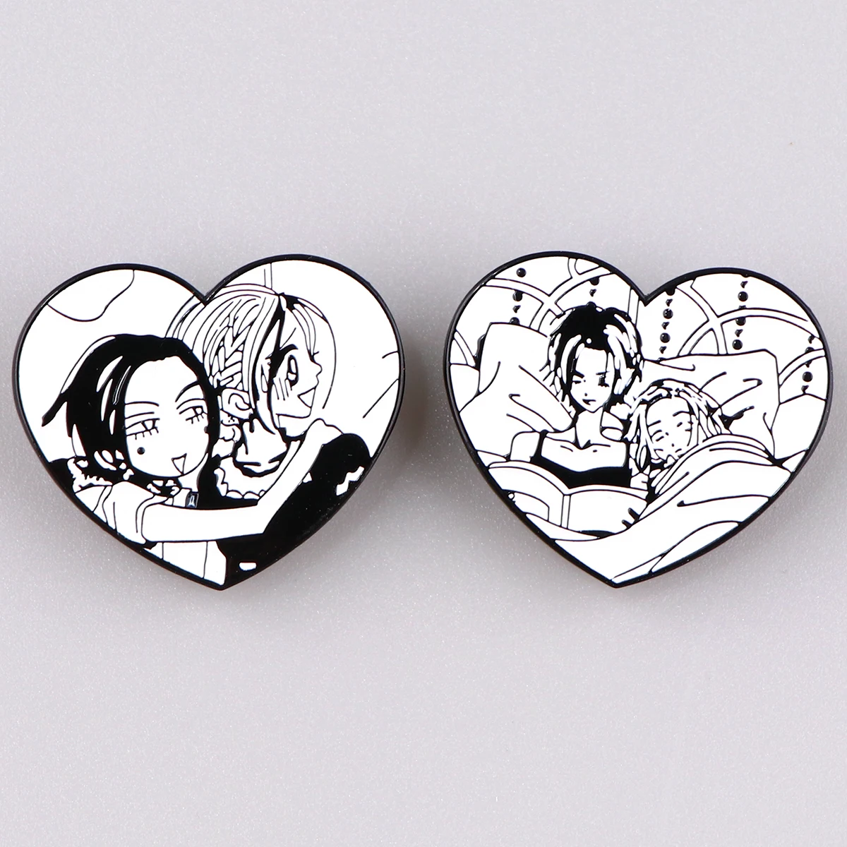 

Japanese Anime NANA Enamel Pin Cartoon Brooch Pines Lapel Pins Badge on Backpack Clothing Accessories Jewelry Gifts for Friends