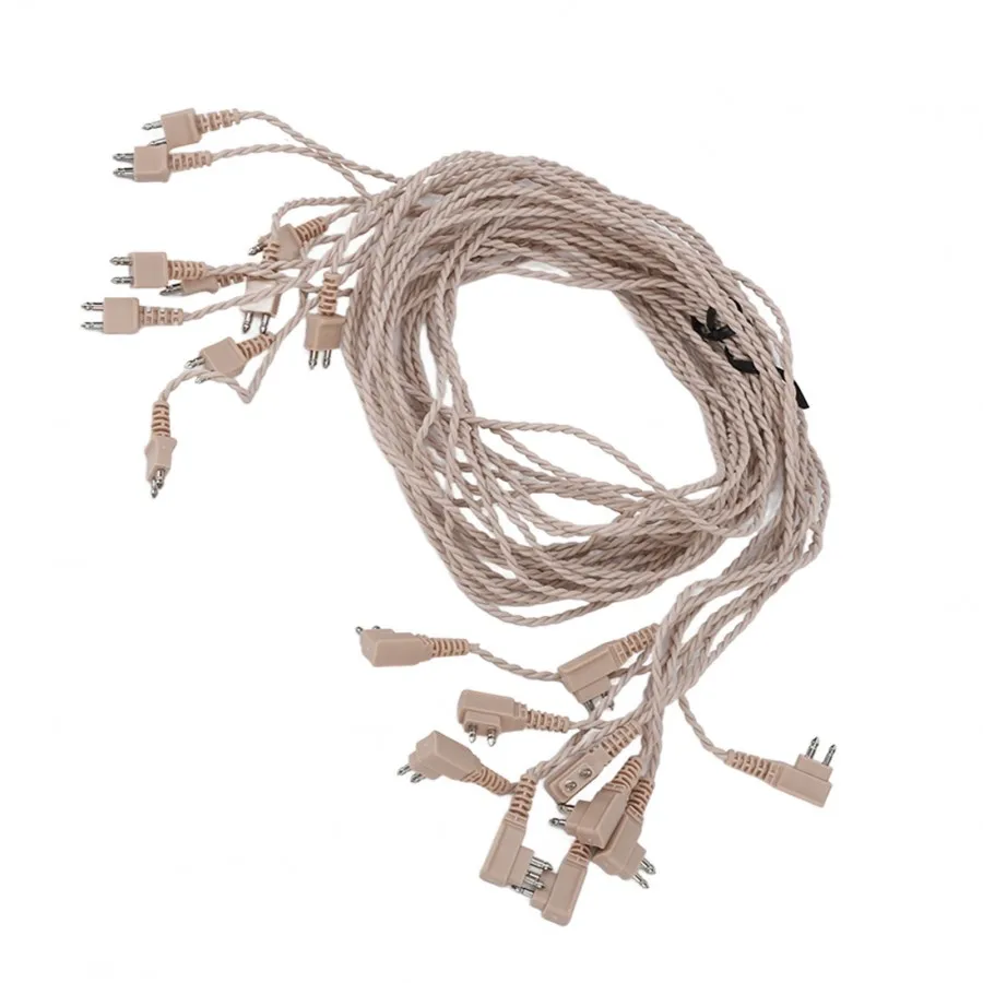 Кабель для слухового аппарата 2 контакта 10 шт