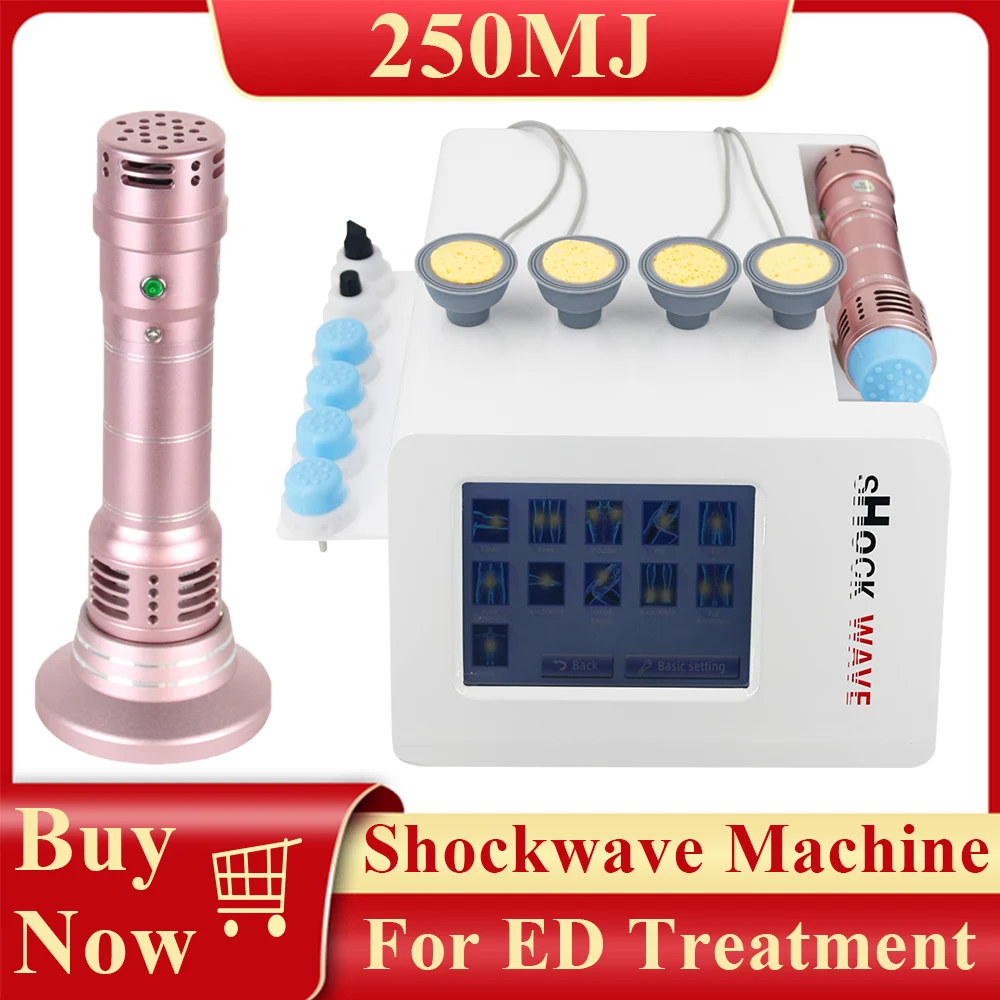 

EMS Electromagnetic Shockwave Therapy Machine Physiotherapy ED Treatment Erectile Dysfunction Pain Relief Shock Wave Massager