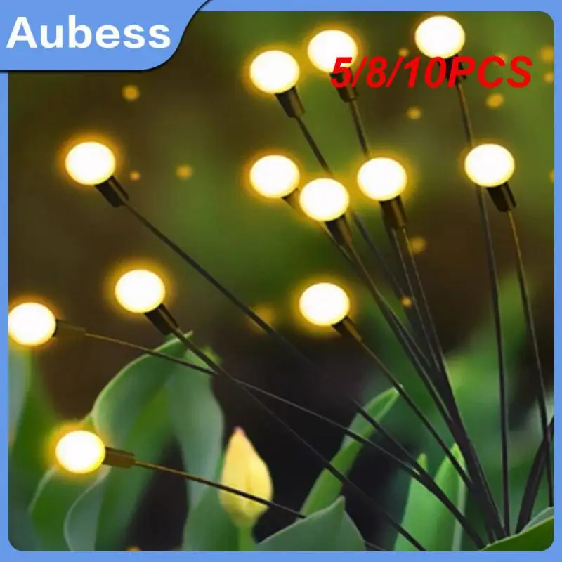 

5/8/10PCS Lawn Garden Decor Landscape Lights Garden Sunlight Powered Outdoor Solar Light Garden Home Garden Decoration Wholesale