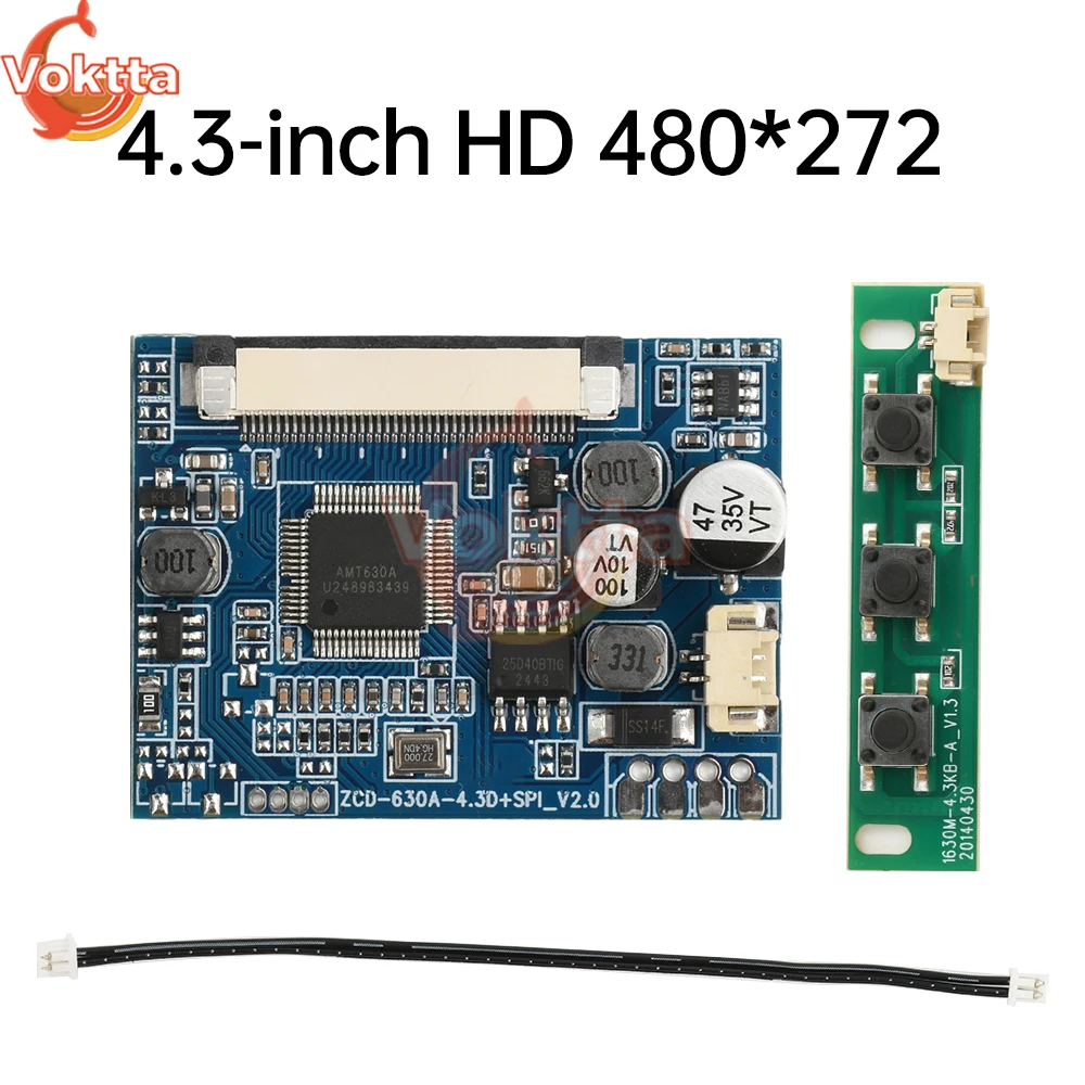 

Gaqqee 4.3/5inch LCD Display Driver Board Module Kit