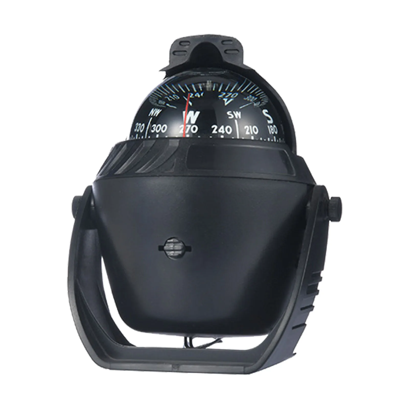 

Car Compass Ball Compact Ball Shaped Portable Compass Electronic Vehicle Compass With Magnetic Declination Adjustment