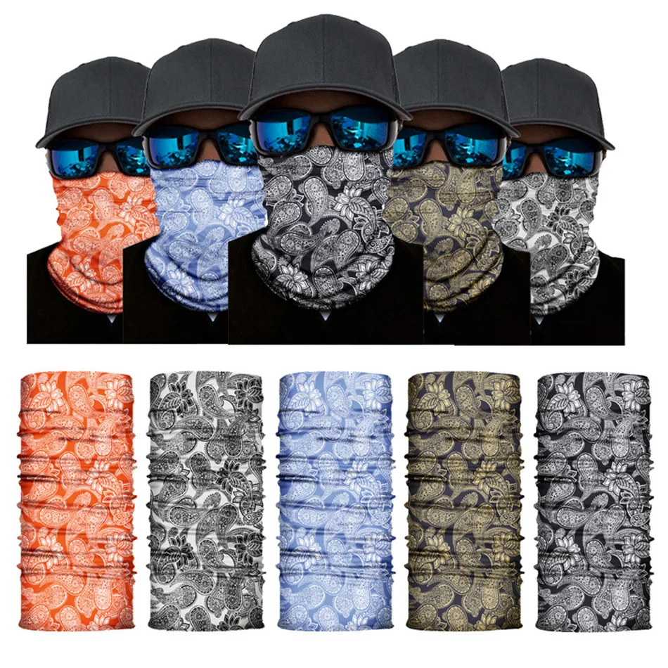 

Cycling Face Mask Bandana Sun Protection Masks Printing Series Hunting Naturehike Fishing Bonnet Camping Sports Wristband Scarf