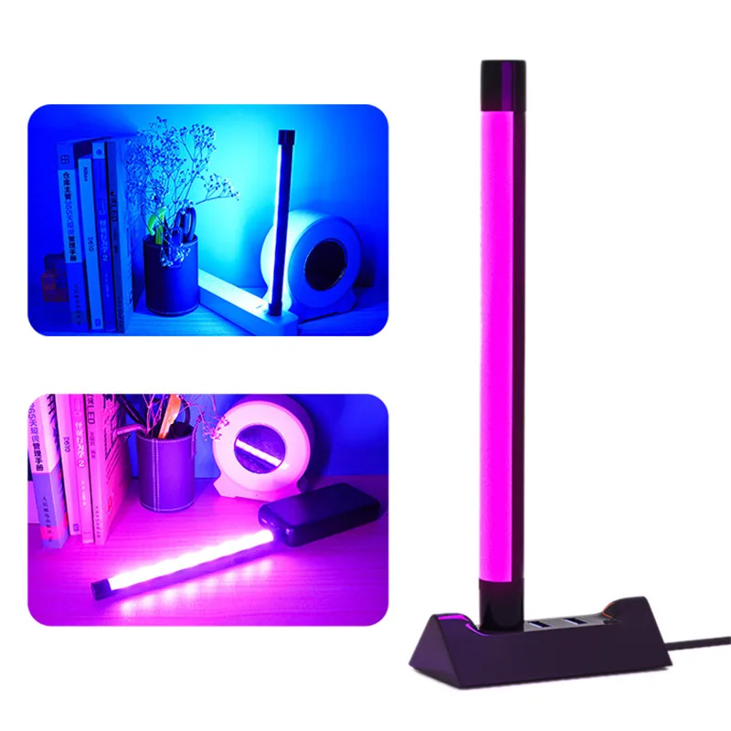 

Portable Fill Light LED Night Lights RGB Lamp Colorful Atmosphere USB Powered Selfie Lamp Live Beauty Hotography Lighting