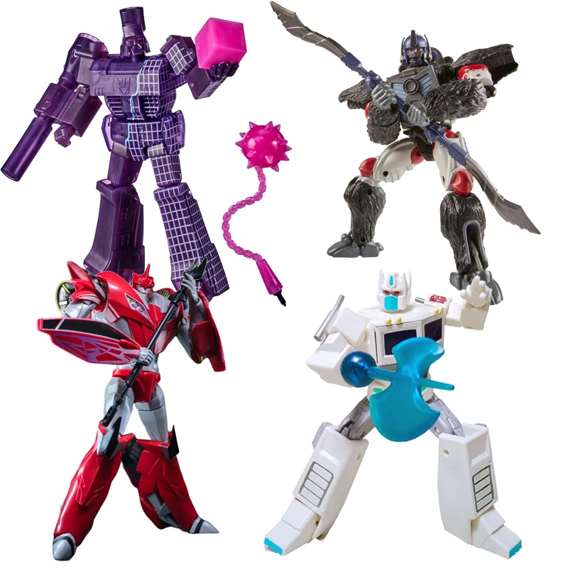 Трансформеры RED G1 Optimus Prime Arcee Cheetor Soundwave неформируемая ультра-магнитная игрушка |