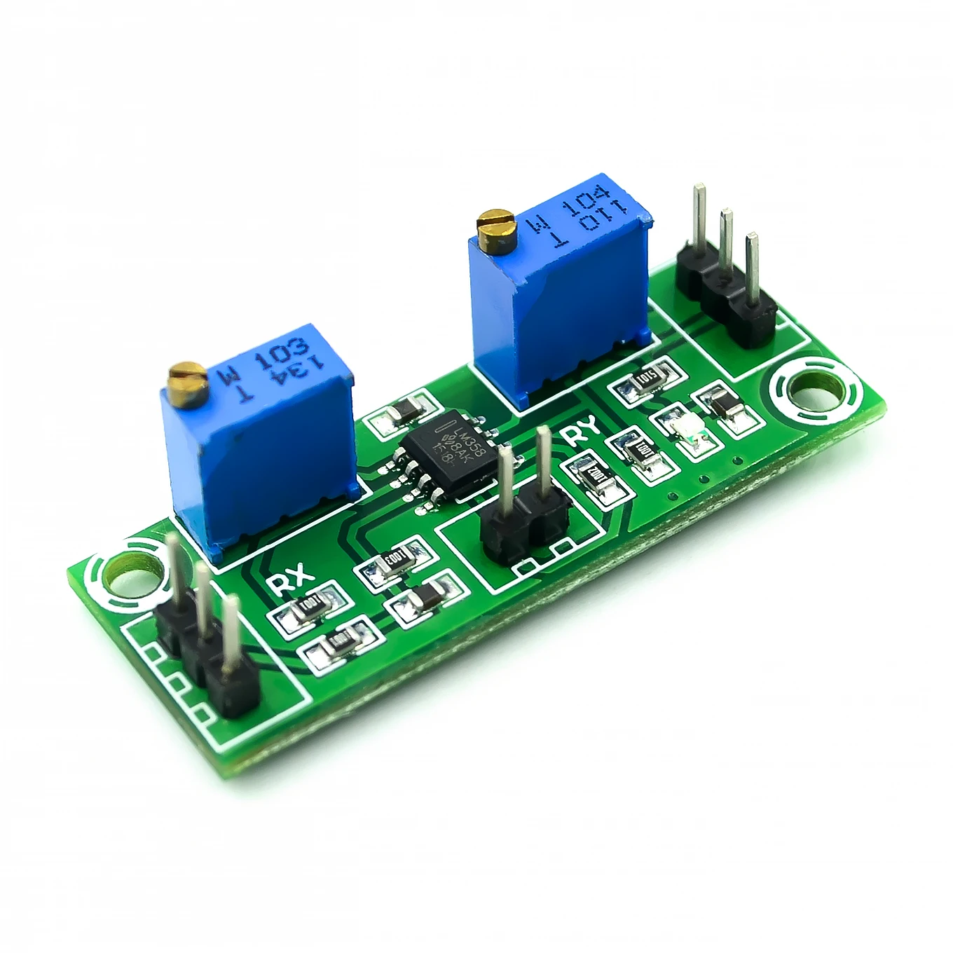 

.LM358 Weak Signal Amplifier Voltage Amplifier Secondary Operational Amplifier Module Single Power Signal Collector