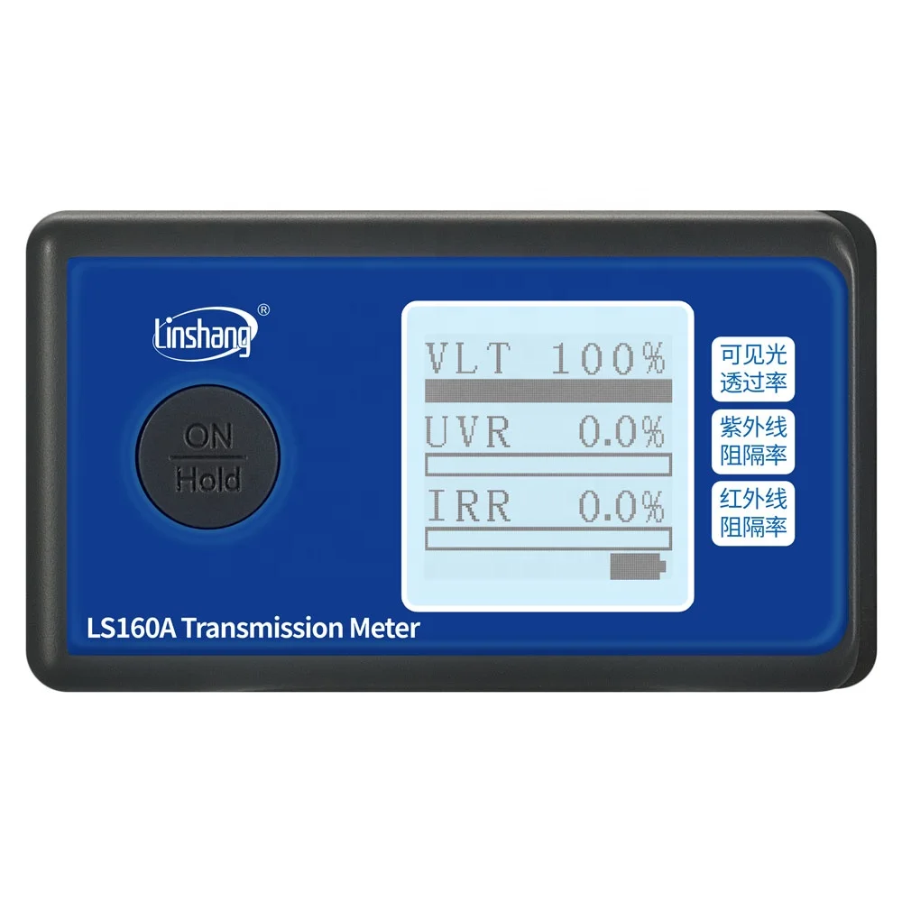 

GOYOJO Handheld Window Film Transmission Meter Linshang LS160A with Infared UV Blocking Rate Visible Light Transmittance VLT