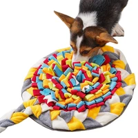 Pet Dog Snuffle Mat Nose Smell Training Dog Puzzle Toy Sniffing Pad  Slow Feeding Bowl Food Dispenser Carpet Interactive Dog Toy
