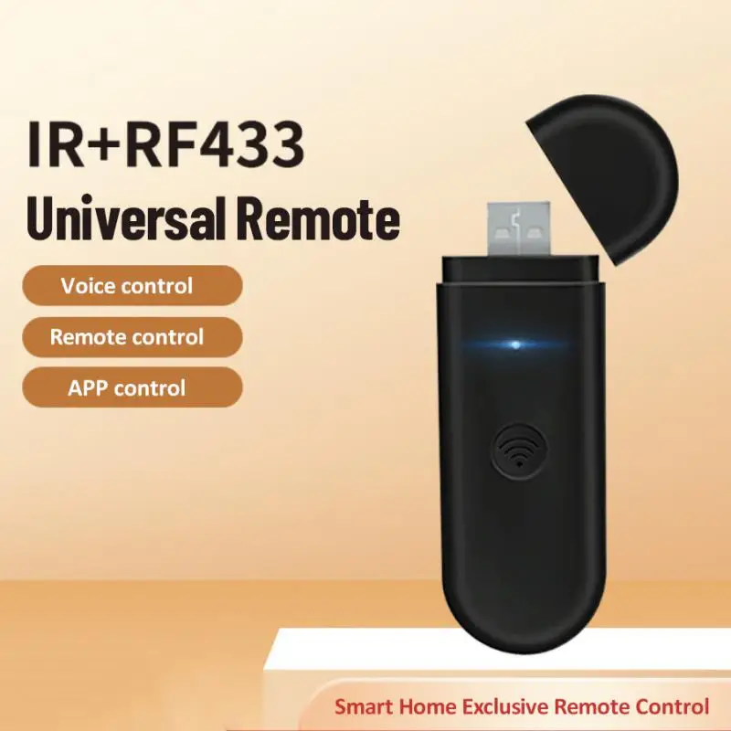 

Умный пульт ДУ Tuya RF433 с поддержкой Wi-Fi и USB-интерфейсом