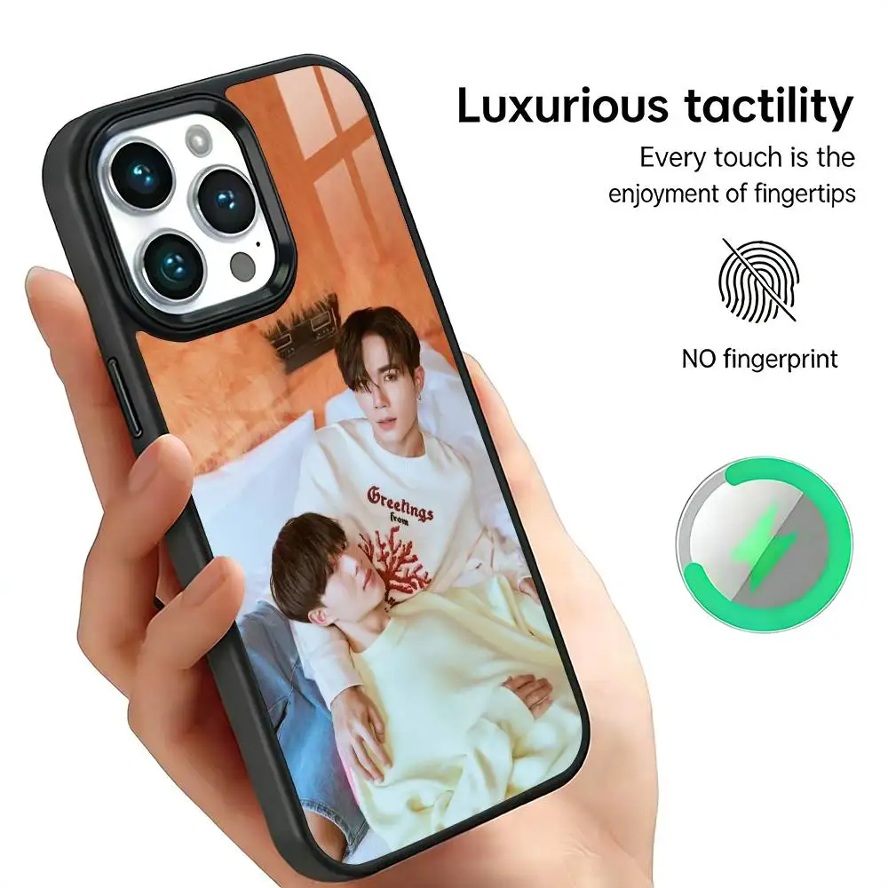 Фото Чехол для телефона ZeeNuNew Zee Pruk NuNew cutie pie для iPhone 17, 16, 15, 14, 13, 12, 11 Plus, Pro Max с поддержкой беспроводной зарядки Magsafe. №3