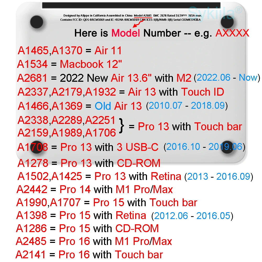 Чехол для Macbook Pro 16 15 13 M1 Air 11 12 Retina жесткий чехол с художественной печатью ноутбука