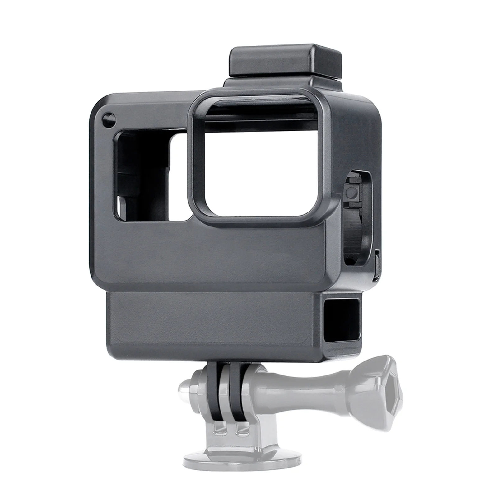 

Vlog Case Action Camera Housing Shell Vlogging Cage Frame with Cold Shoe Mount for GoPro Hero 7 6 5 Black for External