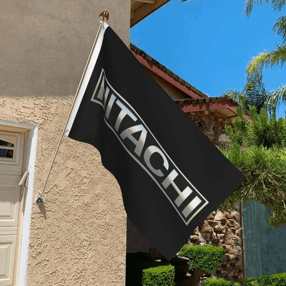 НОВЫЙ Двусторонний баннер Hitachi, флаг Бризе, садовый флаг, декоративный флаг, баннер для вечеринки, 3x5 футов (90x150 см) (art.: 3920cd288dfcd) - 3920cd288dfcd