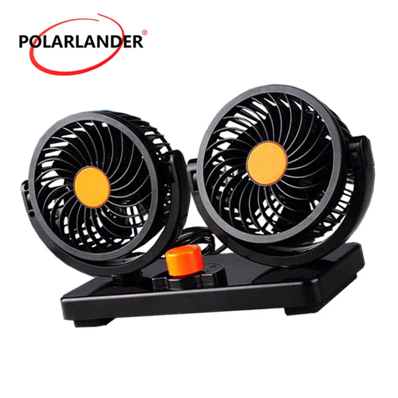 Вращающиеся на 360 градусов автомобильные вентиляторы 24 В постоянного тока
