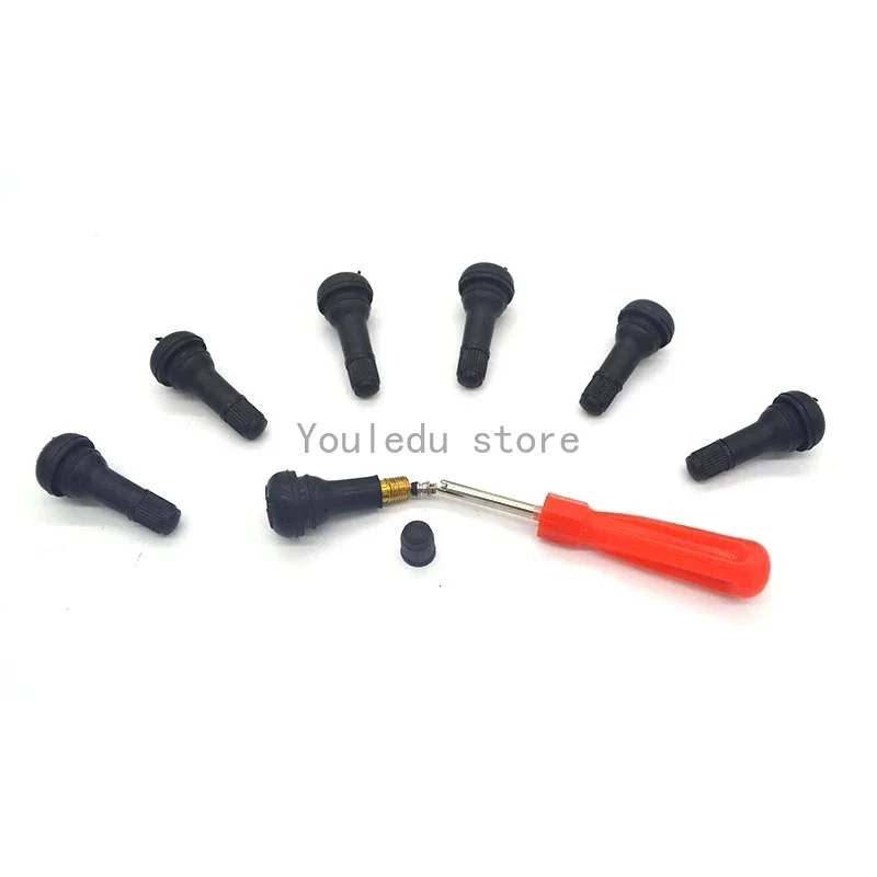 1 комплект TR413 замкнутые штоки клапана шины короткие черные резиновые детали