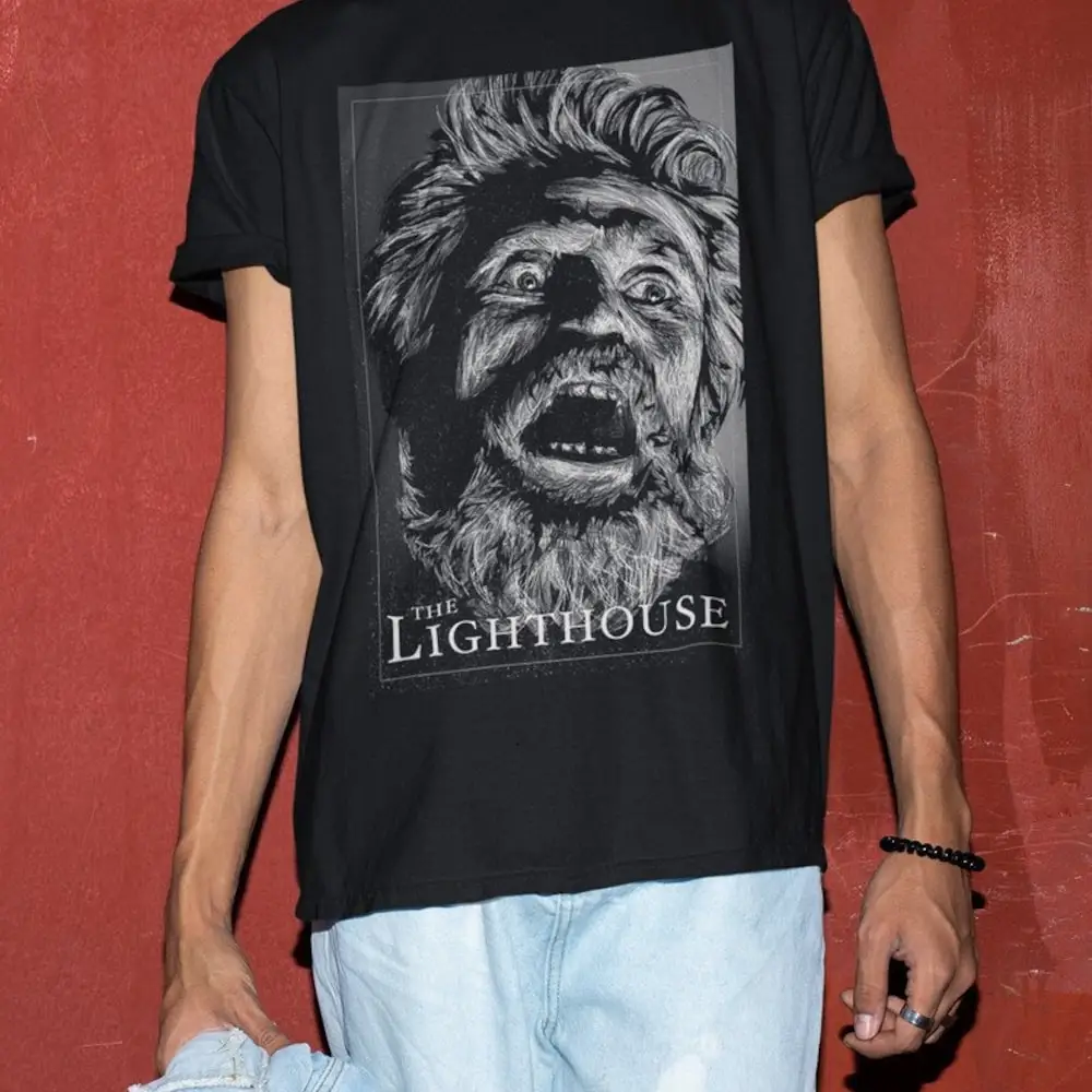 Футболка с изображением маяков