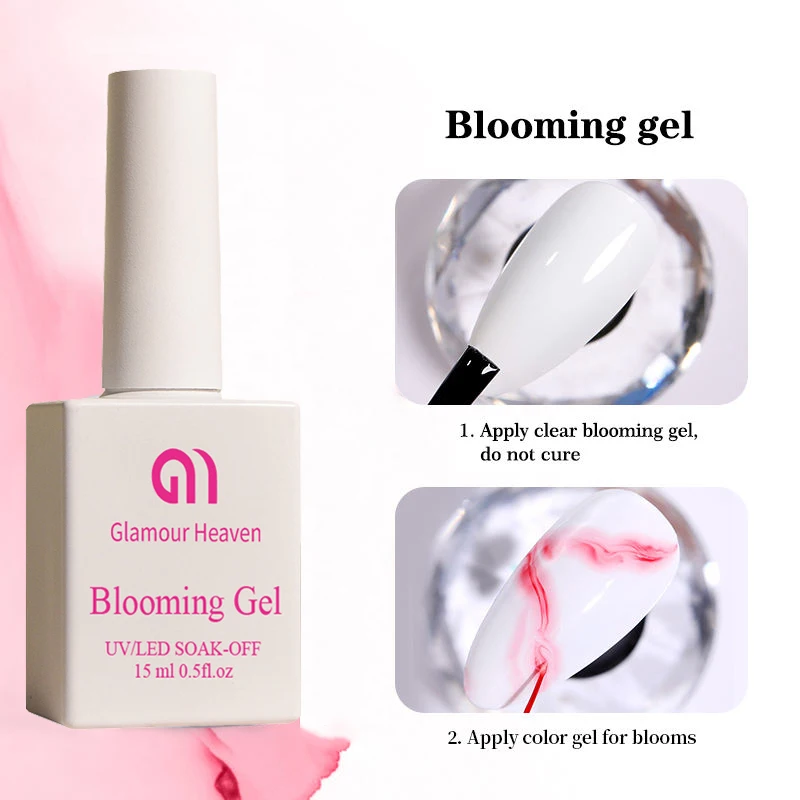 Gamour Heaven 15 мл гель-лак для дизайна ногтей с градиентным эффектом акварельный гель