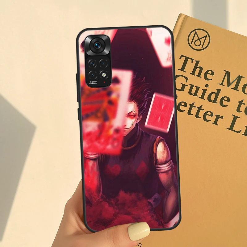 Чехол Hisoka hunter x для Xiaomi Redmi 12C 10A 10C 9C Note 12 Pro 11 10 9 8 10S 11S 12S |