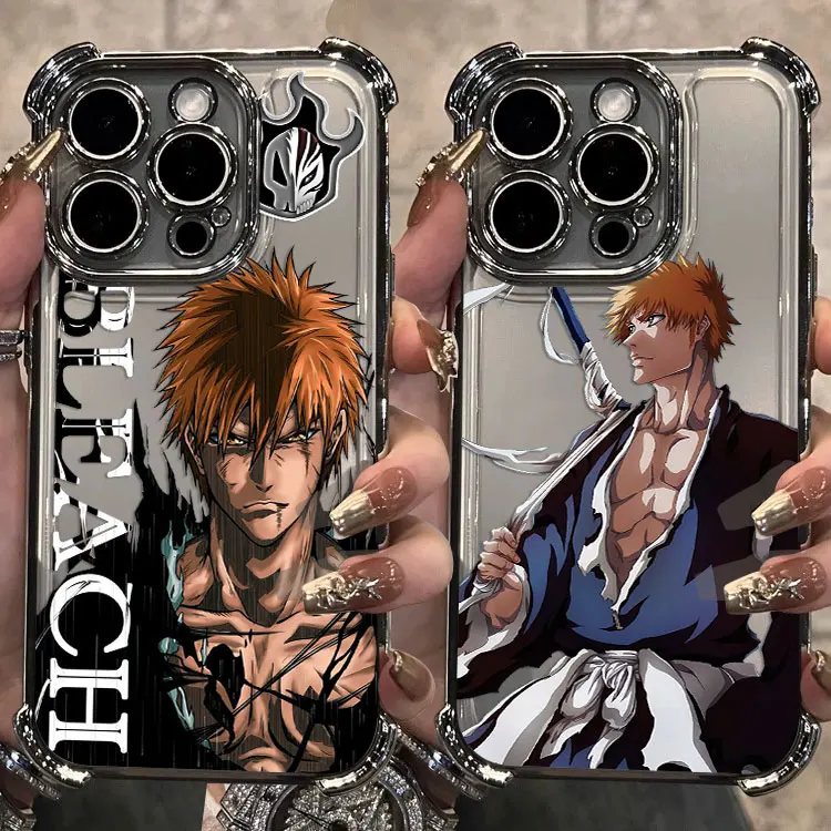 Чехол Hot Anime Bleach Plating для Oppo A3x A3 A2 A98 A79 A78 A58 A38 A18 A97 A57 A76 A36 A96 A17 A55 A74 A54 A16 4G 5G Cover