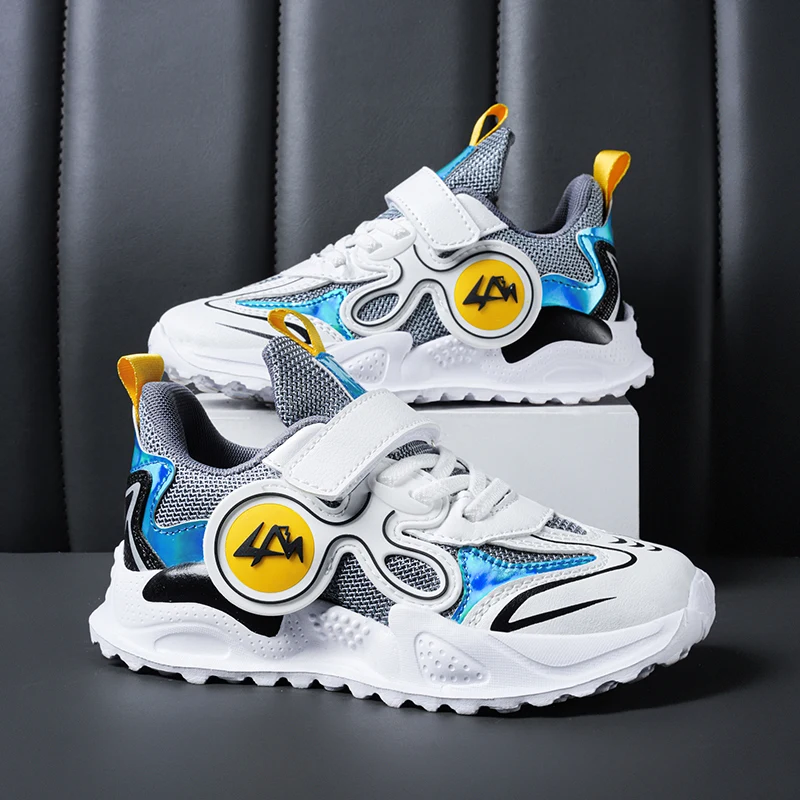 

2022 Spring Sport Boys Sneakers Children Casual Shoes For Kids Sneakers Breathable Mesh Running Footwear Trainers tenis Girls