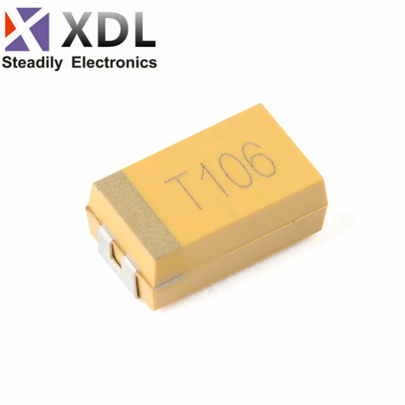 

SMD tantalum capacitor 7343 D type 50V 10UF printing 106T original spot
