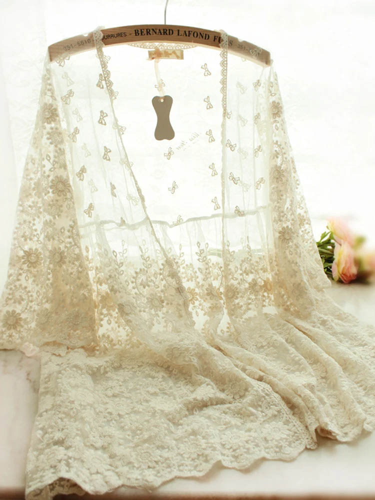 

sun protection clothing 2022 spring summer beach cover up vacation lace cardigan mid length shawl top
