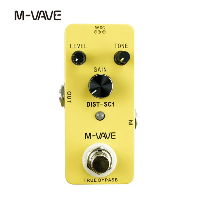 

Искажение эффекта электрогитары, одноблочный эффектор, записывающая петля, цинковый сплав, Регулировка уровня/тона/коэффициента усиления