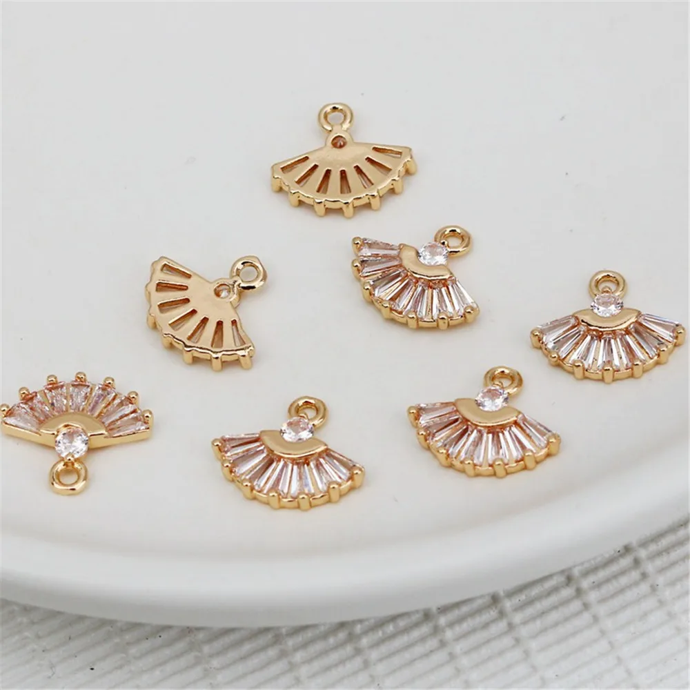 Лестница с микроинкрустацией в виде мешка из 14-каратного золота квадратный