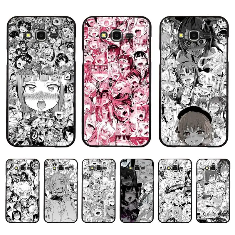 

Anime Girl Cartoon Japan Cute Face Phone Case For Samsung Galaxy J4plus J6 J5 J72016 J7prime cover for J7Core J6plus