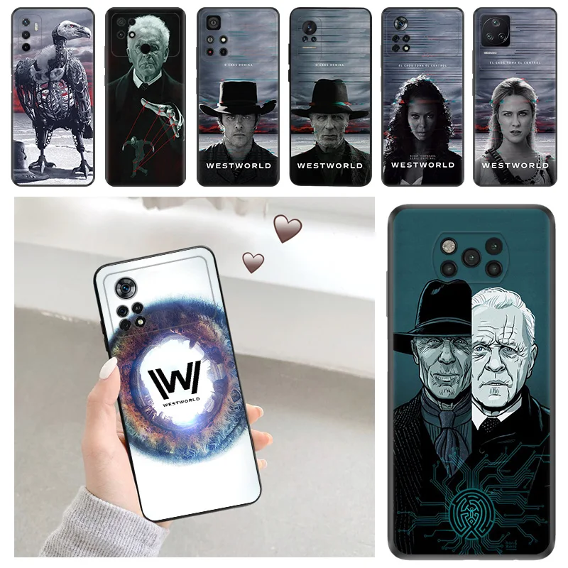 Мягкие силиконовые чехлы для телефона Westworld TV Series, чехол для Xiaomi Mi Poco X5 X4 Pro X3 NFC M5 M4 F4 GT F3 M3 C55 C50 C40 F1, чехлы