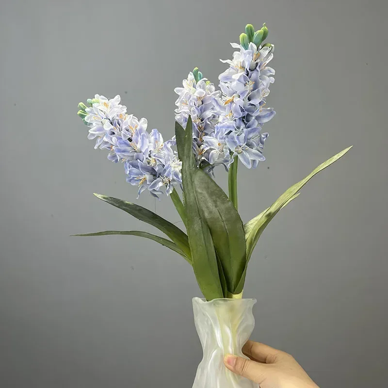 Искусственные гиацинты искусственные зеленое растение декоративная имитация