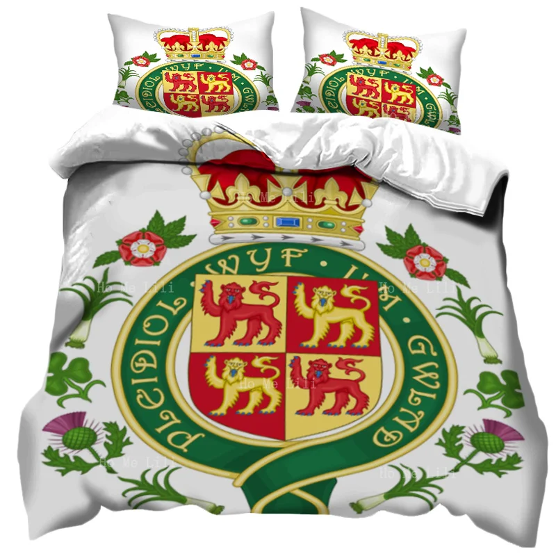 

Wales Of The United Kingdom Of Great Britain And Northern Ireland Duvet By Ho Me Lili Bedding Set