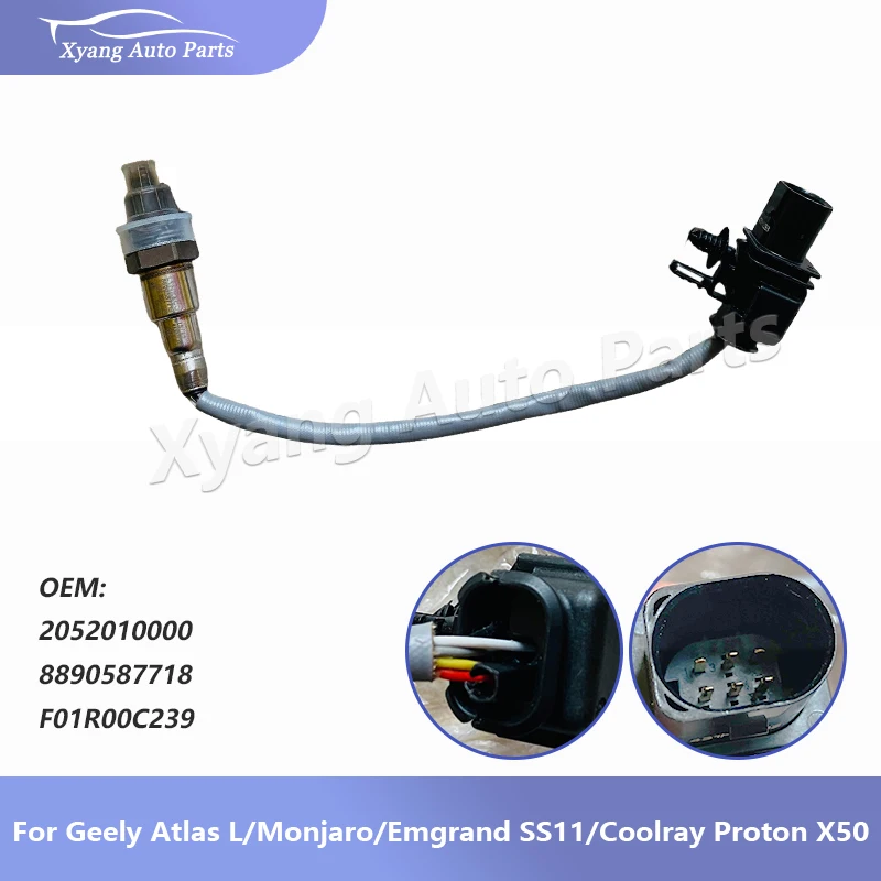 

Датчик кислорода для Geely Monjaro Emgrand Coolray Proton X50 Okavango 2052010000/8890587718/F01R00C239